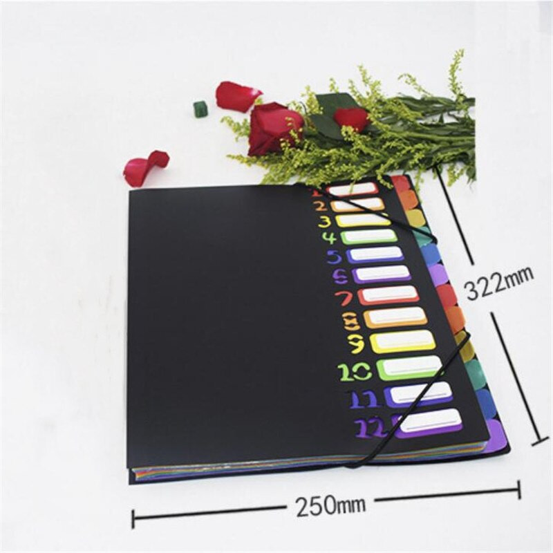 Kelių sluoksnių A4 aplanko duomenų knyga PP studentų bandomasis popierius saugojimo aplankas Muzikos balų klasifikacija Aplanko saugojimo maišelio saugojimo knyga