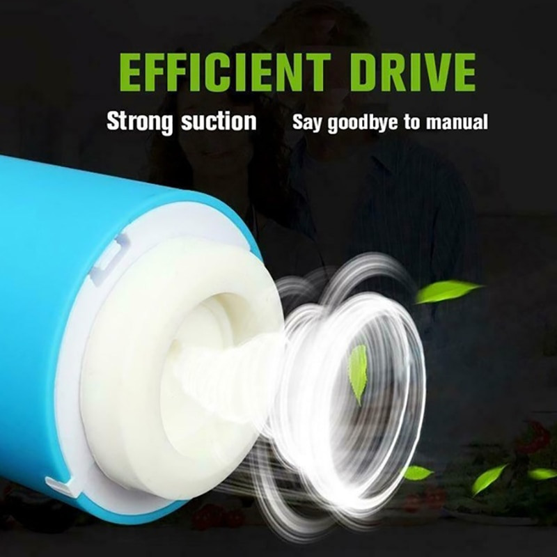 Мини USB автоматична компресионна вакуумна помпа Househoud Sealer Clamp Snack Fresh Food Rod Strip Кухненски инструмент с чанти Органайзер