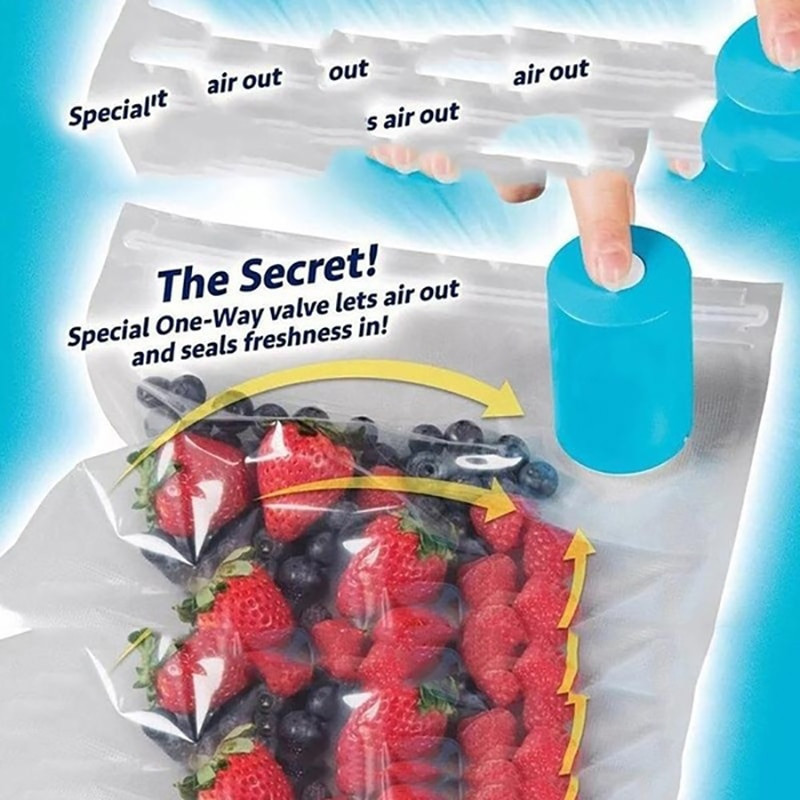 Мини USB автоматична компресионна вакуумна помпа Househoud Sealer Clamp Snack Fresh Food Rod Strip Кухненски инструмент с чанти Органайзер