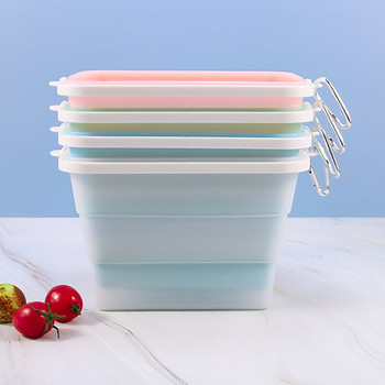 Η σακούλα φρεσκάδας σιλικόνης μπορεί να ζεστάνει τα τρόφιμα σε φούρνο μικροκυμάτων κουτί φρέσκιας διατήρησης ψυγείο αντιμυρικό κουτί αποθήκευσης τσάντα φρεσκάδας