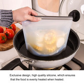 4 vnt. daugkartinio naudojimo užkandžių maišelis, kuriame nėra atliekų