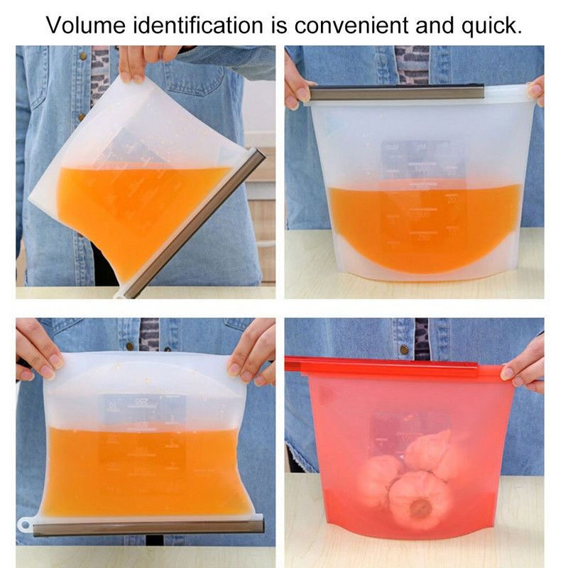 4 vnt. daugkartinio naudojimo užkandžių maišelis, kuriame nėra atliekų