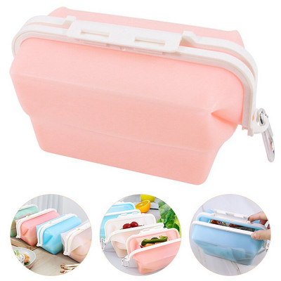 Az új szilikon frissentartó táska mikrohullámú sütőben melegítheti az ételt frissen tartó doboz hűtőszekrény szagtalanító tárolódoboz táska