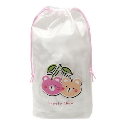 100 бр. Еднократно покритие за торба за храна Найлонова опаковка Найлонова торбичка Кухненски хладилник Свеж капак Прахоустойчив капак за храна