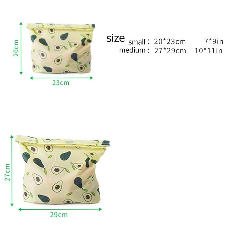 Bičių vaško įvyniojimas Šviežias laikymo maišelis Audinys Daugkartinis virtuvės Vaisiai Maistas Daržovių sauga Ekologiški laikymo maišeliai Pritaikomi