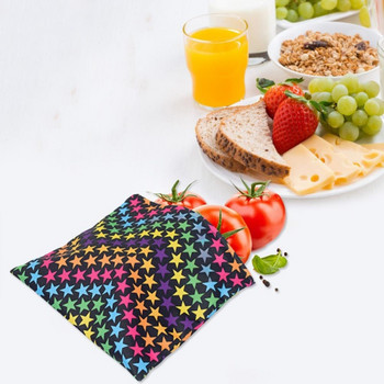 Τσάντα σνακ 3 τεμ. Τροφίμων σάντουιτς μεσημεριανό αδιάβροχη τσάντα επαναχρησιμοποιήσιμη θήκη αποθήκευσης τροφίμων Εργαλεία κουζίνας