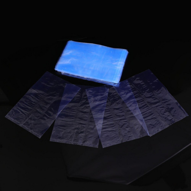 100 vnt PVC susitraukiančių įvyniojimų maišeliai Plastikinės plėvelės susitraukiantys vyniojimo maišeliai muilų buteliams vonios bombų pakavimo dovanų krepšeliai 2020 m.