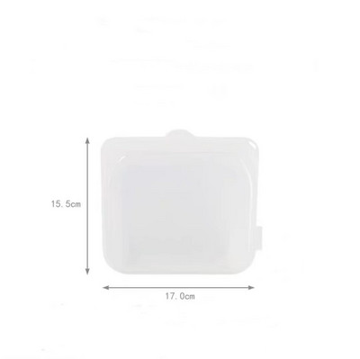 Szilikon élelmiszertároló táska Újrafelhasználható fagyasztótáska Szivárgásmentes felső zárható táskák Konyhai szervező Frissen tartó táska Újrahasználható élelmiszertáska