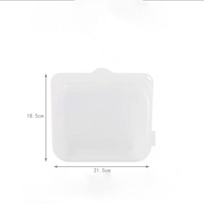 Szilikon élelmiszertároló táska Újrafelhasználható fagyasztótáska Szivárgásmentes felső zárható táskák Konyhai szervező Frissen tartó táska Újrahasználható élelmiszertáska