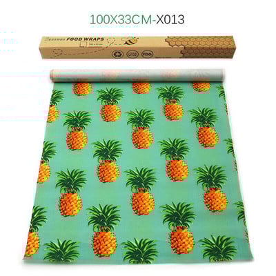 Újrafelhasználható méhviasz frissen tartó csomagolás zárt élelmiszer-csomagoló fólia vákuum élelmiszer tároló méhviasz friss ruha konyhai eszközök