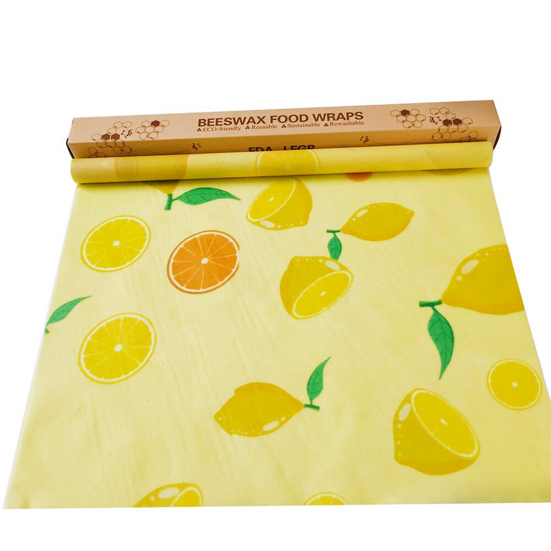 Ambalaj alimentar din ceară de albine Folie alimentară reutilizabilă ecologică Zero deșeuri Păstrare în stare proaspătă Ambalare alimente Ambalare Ustensile de bucătărie