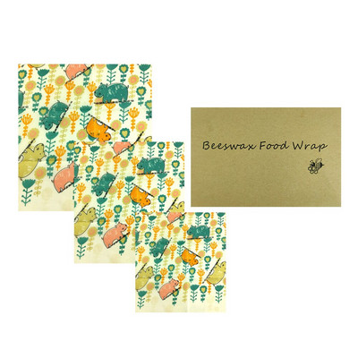 bičių vaško maistinė plėvelė Tvarus plastikas be maisto saugojimas Ekologiškas bičių vaško įvynioklis sumuštinių pakaitalas