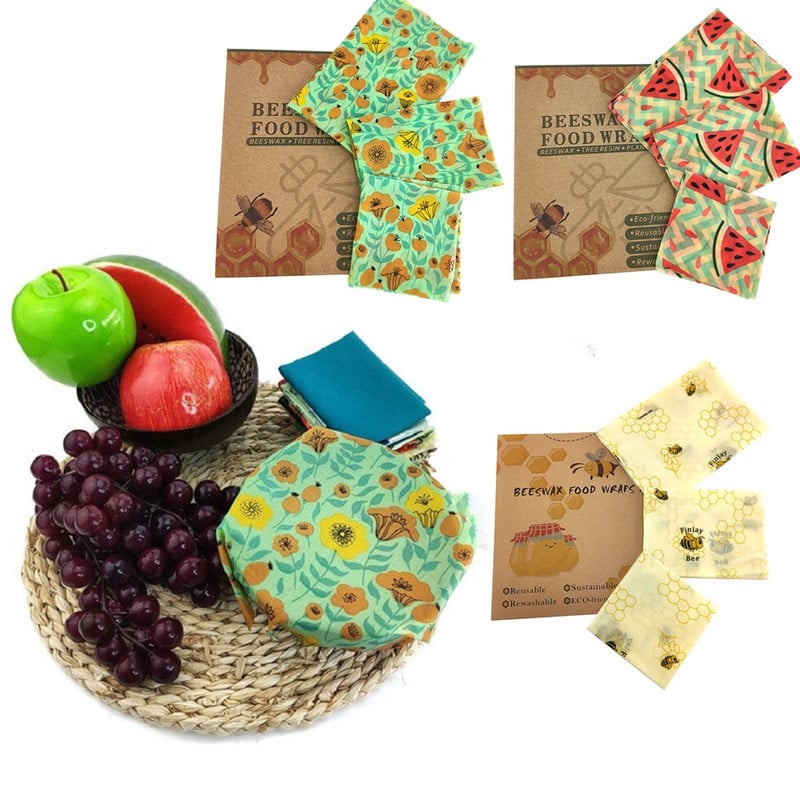 bičių vaško maistinė plėvelė Tvarus plastikas be maisto saugojimas Ekologiškas bičių vaško įvynioklis sumuštinių pakaitalas