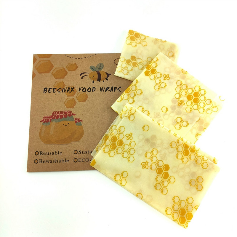 bičių vaško maistinė plėvelė Tvarus plastikas be maisto saugojimas Ekologiškas bičių vaško įvynioklis sumuštinių pakaitalas