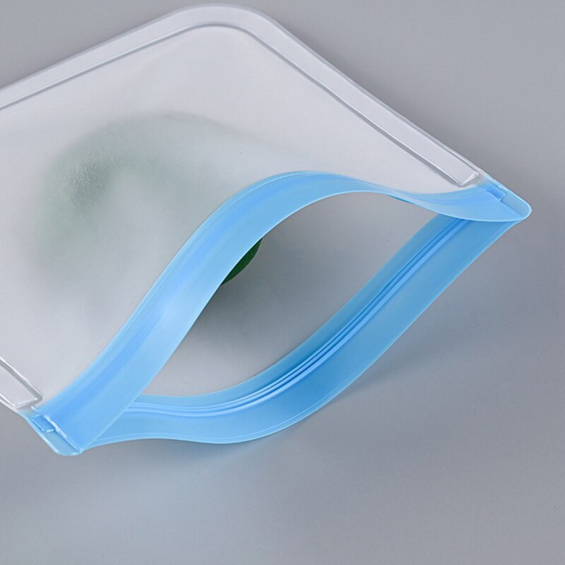 Recipiente din silicon pentru depozitarea alimentelor Recipiente rezistente la scurgeri, reutilizabile, în picioare, cu fermoar.