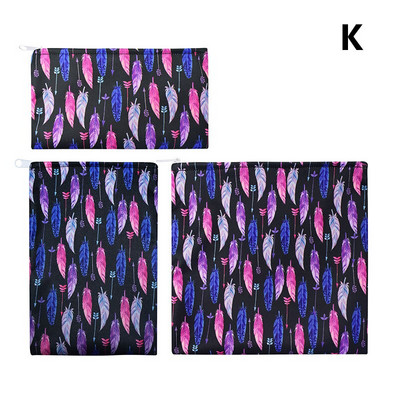 Комплект от 3 бр. Водоустойчиви торбички за хляб за многократна употреба, миещи се сандвичи, торбичка за обяд, опаковъчна чанта за храна за деца, училищни аксесоари за пътуване