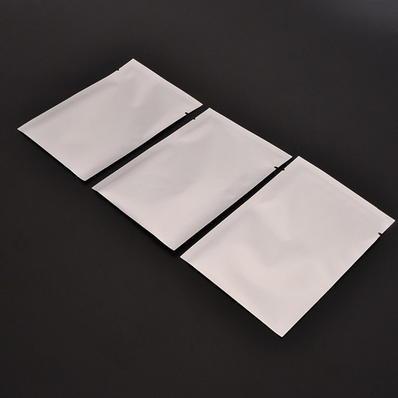 100 vnt. sidabro aliuminio folijos „Mylar“ maišelių vakuuminis sandariklis Maisto taupymo maišelių laikymo maišeliai virtuvės įrankiams