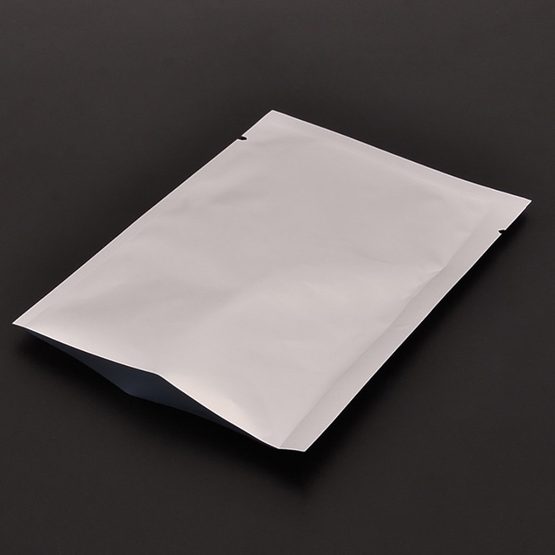 100 vnt. sidabro aliuminio folijos „Mylar“ maišelių vakuuminis sandariklis Maisto taupymo maišelių laikymo maišeliai virtuvės įrankiams