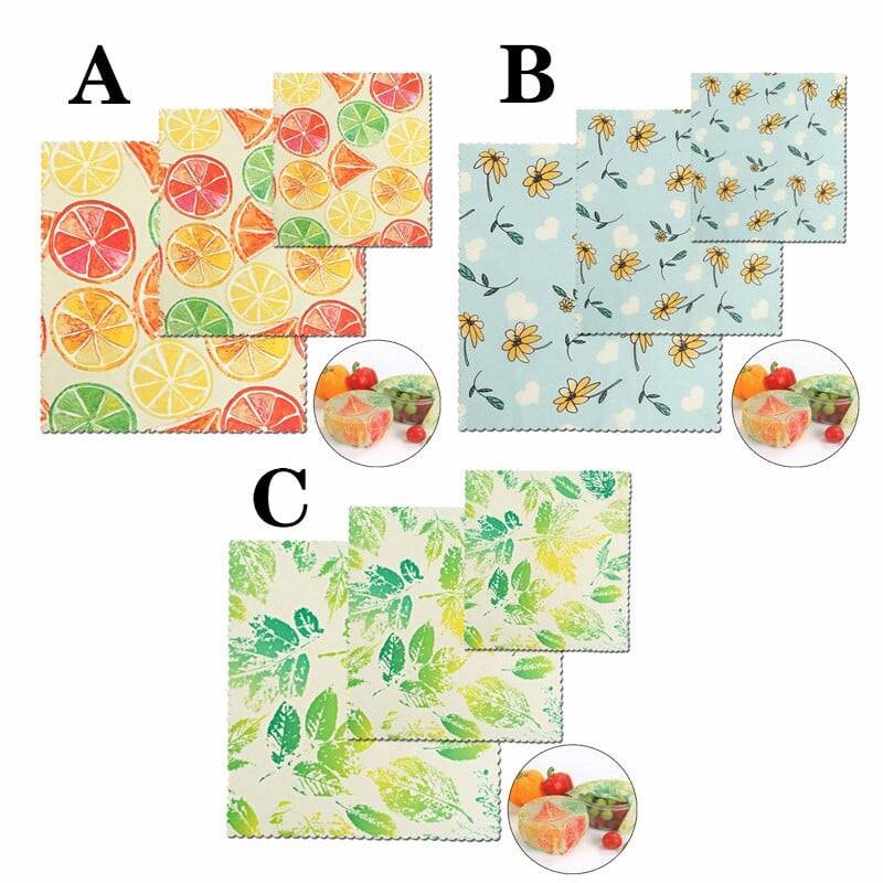 Bičių vaško audinys, gaivą išlaikantis popierius Šviežią išlaikantis audinys maisto pakavimo popierius Daugkartinis bičių vaško audinys vaisių laikymo maisto įvyniojimai