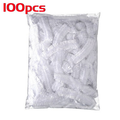 100 komada plastičnih omota za jednokratnu upotrebu, elastičnih poklopaca za hranu od voća, posude za zdjelu, poklopca za hranu, kuhinjskog organizatora, vrećica za čuvanje svježeg materijala