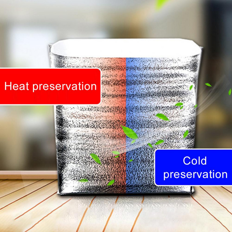 Lõunakott soojusisolatsiooniga piknik 10 tk kokkupandav ühekordne toidukott