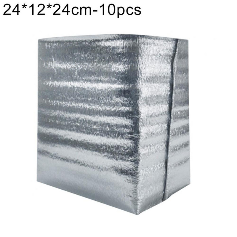 Lõunakott soojusisolatsiooniga piknik 10 tk kokkupandav ühekordne toidukott