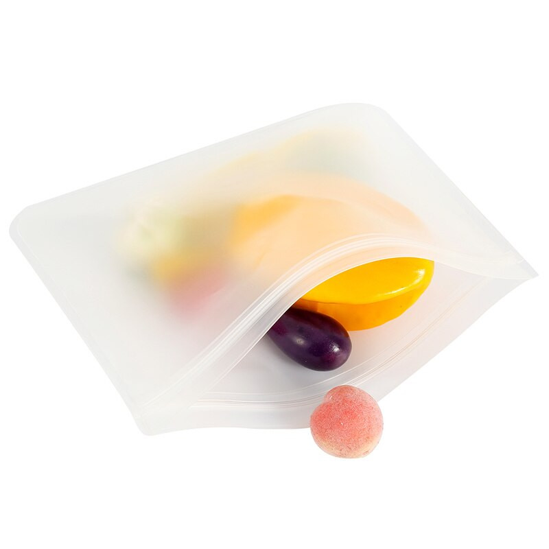 10db Hordozható befőttesüveges zacskók Újrafelhasználható pecsét Élelmiszer-megtakarító tárolótasakok Szervező Diók Cukorka sütik Snack Szendvics Ziplock Zsákok