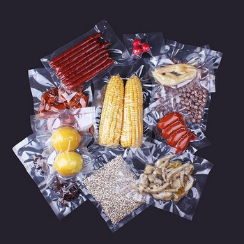 10 τεμ Clear Bags Vacuum Sealer Plastic Storage Bag for Vacuum Sealing Pack Food Saver Συσκευασία Σακούλες σφραγίδας