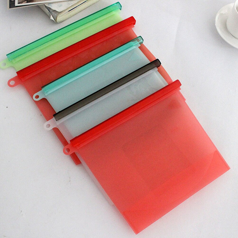 Újrafelhasználható tartósító táska légmentesen záródó cipzáras tároló táska fagyasztva gőzben, mikrohullámú sütőben főzéshez