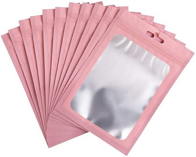 100 db matt fekete alumínium fólia cipzáras csomagoló táska visszazárható markolat cipzár Mylar tasak kis tasakok élelmiszer minta táskák