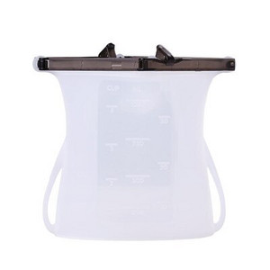 6 bucăți/lot saci portabile creative din silicon, pungi reutilizabile pentru depozitarea alimentelor, containere cu sigiliu, ustensile de bucătărie versatile de uz casnic