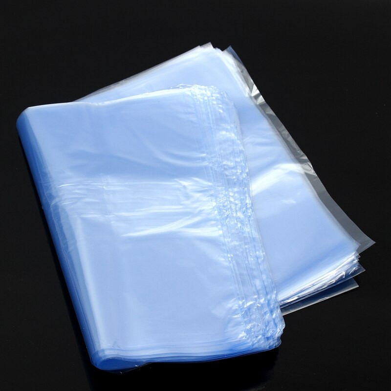 Nagy üzlet 100 db PVC hőre zsugorodó csomagolótasak lapos lezárású ajándékcsomagolás 8 hüvelyk x 12 hüvelyk