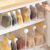 Virtuvės grūdams atsparus, drėgmei atsparus sandarus maišelis, pakartotinai uždaromas didelės talpos grūdų laikymo maišeliai, silikoniniai grūdų maisto dulkėms atsparūs siurbimo maišeliai