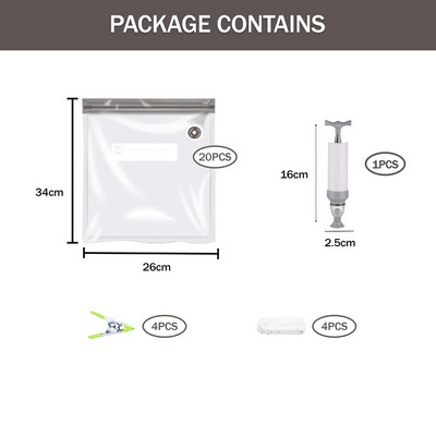 10/15/20 vnt maišelių rinkiniai Daugkartinio naudojimo maisto saugojimo vakuuminiai maišeliai Šviežiai išlaikomas sandarinimo konteineris su vakuuminiu rankiniu siurbliu Virtuvės organizavimas