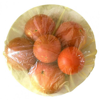 60 бр. Еластични капаци за храна Водоустойчиви PET еластични чанти за съхранение на храна Разтегливи капаци за купи Домашни консумативи