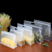 Önzáró, vastag élelmiszertároló táska, újrafelhasználható otthoni kültéri használatra, hordozható, felálló gabonák, harapnivalók csomagolása hordtáskák, konyhai eszközök