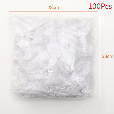 50/100 vnt. vienkartinis maisto dangtelis plastikinis įvynioklis Elastingi maisto dangteliai vaisių dubenims puodelių dangteliai Laikymas virtuvė šviežiai saugomas taupymo maišelis