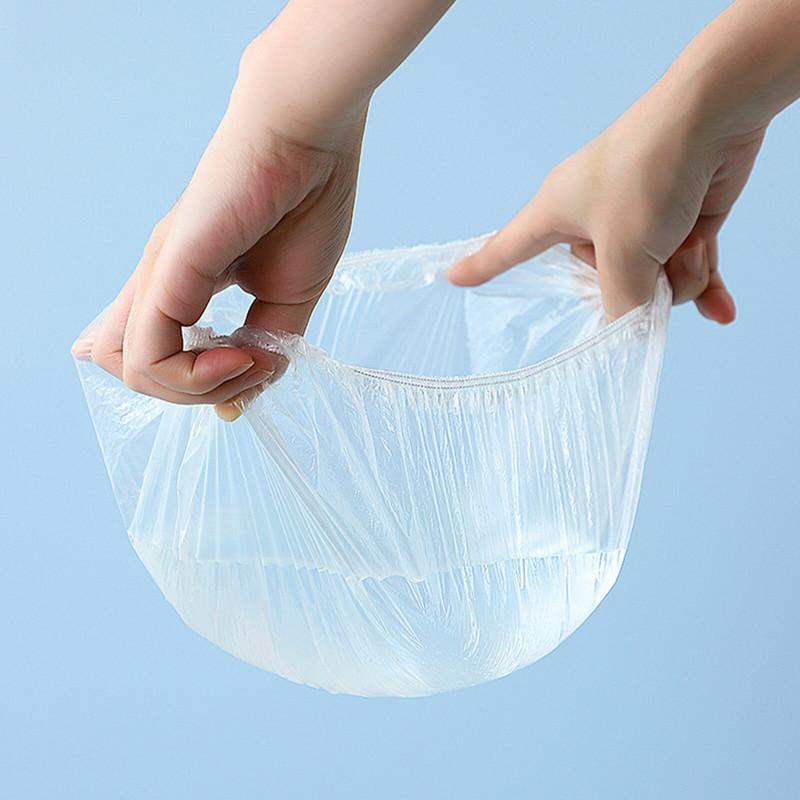 100 buc. Frigider ambalaj pentru alimente proaspete Film de păstrare a alimentelor Material sigur folosit pe scară largă Pungă proaspătă Alimente Conservarea fructelor Confortabil
