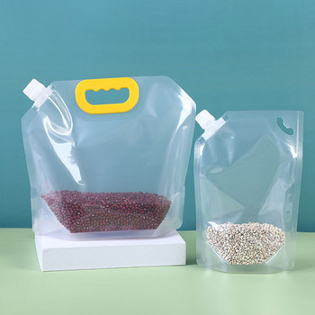 Кухненски аксесоари Силиконова торбичка за плодове и зеленчуци За многократна употреба Запечатана торбичка за съхранение на свежест Хладилник Чанта с цип за съхранение на храна