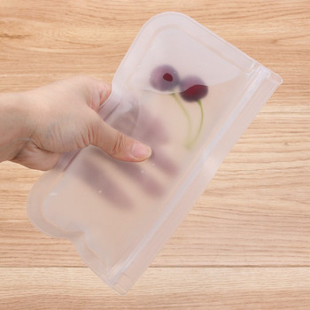 S/L/XL EVA полупрозрачни торбички за многократна употреба за съхранение на храна Непропускливи торбички Торбичка за сандвичи Хладилник за замразяване Инструменти