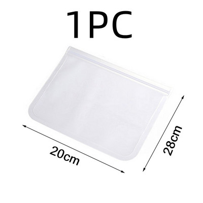 100 tk ühekordselt kasutatav toidukate plastpakendiga köök värske säilituskott Reguleeritav puuviljakate köögis suletud säilitus