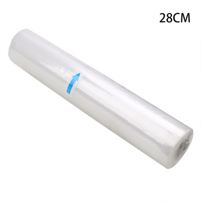 Vaakumtoidu köögiviljade liha värske kott vaakumtihendi hoiukoti jaoks 12/15/20/25/28 cm x 500 cm Rullid/partiikotid toidu vaakumkoti jaoks