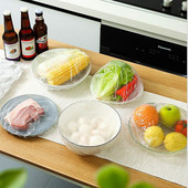 100 vnt. vienkartinis maisto dangtelis virtuvė šaldytuvas vaisinis maistas, tamprus, likučiai, apsauga, dulkėms atsparūs dubenys, puodeliai, dangteliai, maišelis