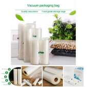 Vakuuminis šviežiai išlaikantis silikono maišelio sandariklis Maisto laikymas Laikyti šviežias Netoksiškas pakavimo plėvelės dėžutės laikymas virtuvės šaldytuvo tvarkyklei