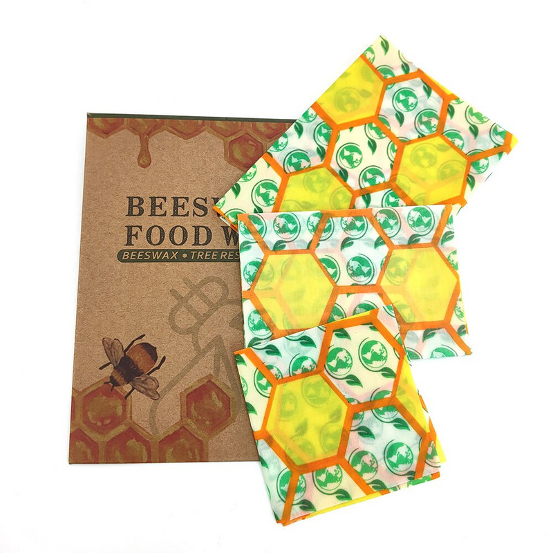 Daugkartinio naudojimo bičių vaško maisto įvyniojimai Miesto žalieji bičių vaško įvyniojimai Bičių vaško įvyniojimai Maisto įvyniojimai Įvairūs plastikiniai įvyniojimai Alternatyvos Ekologiški