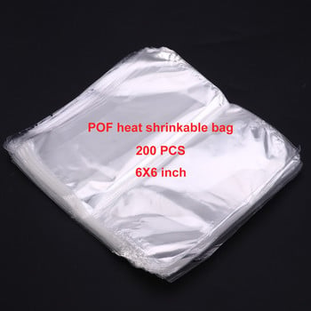 Shrink Heat Wrap Bagsfilm Bath Bag Bombs Packagaing Pvcsoap Συσκευασία δώρου Σελοφάν σφραγιστικό πουγκί Καλάθια παπουτσιών Περιτύλιγμα Rollbomb