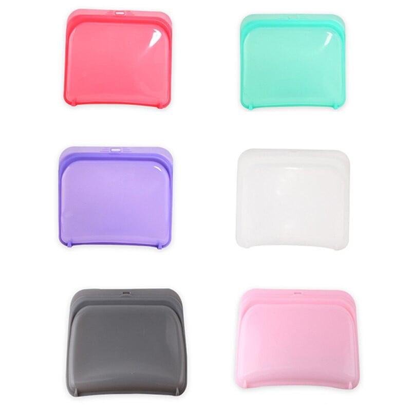 3 vnt. Daugkartinio naudojimo maisto laikymo maišelis, nepralaidus užšaldymui, šviežiai laikomas sandarus maisto maišelis