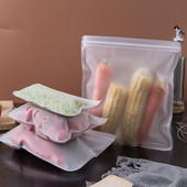 Силиконова чанта за съхранение на храна EVA Многократна чанта с цип и затворена чанта Непропускливи контейнери Свежа чанта Чанта за съхранение на храна Fresh Wrap Ziplock