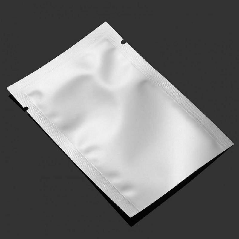 100 de bucăți sac de sigilare în vid, duritate bună, cu gură de lacrimă dublă, folie de aluminiu, etanș, mai gros, sac de vid pentru alimente, instrument de coacere