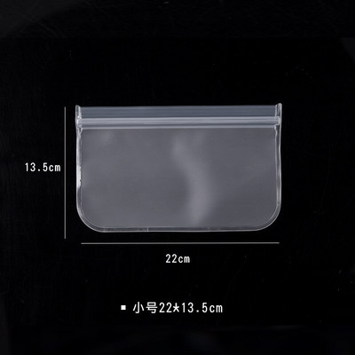 Recipiente din silicon pentru depozitarea alimentelor Recipiente etanșe Reutilizabile Stand Up Zip Shut Bag Cupă Proaspătă Pungă pentru depozitarea alimentelor